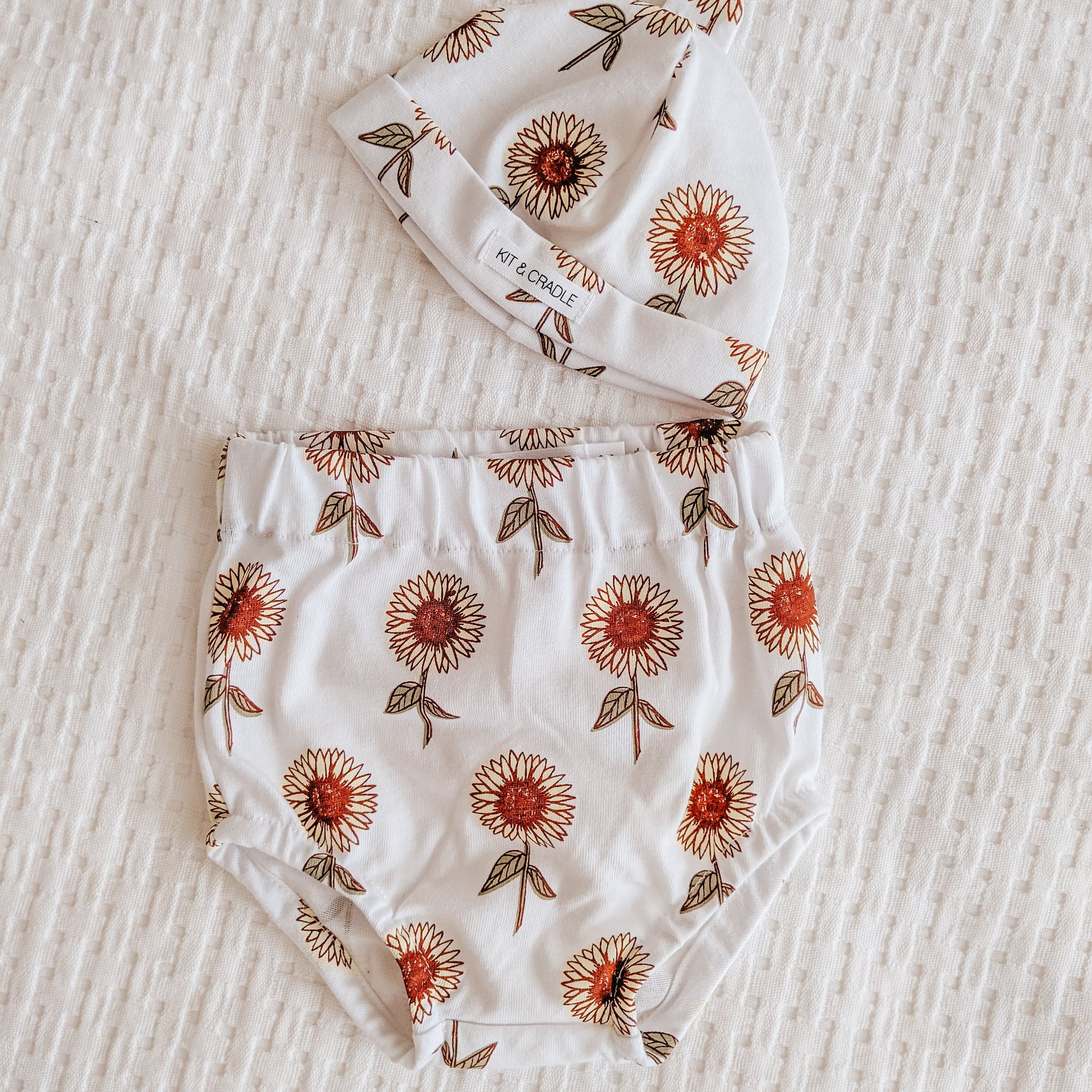 Organic Cotton Bloomers - Sunflower