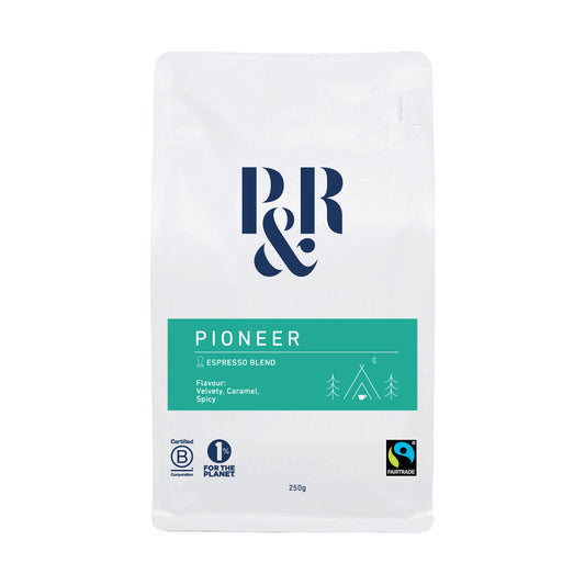 Pioneer Espresso Blend Coffee Beans 250g