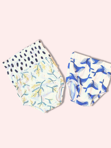 Organic Cotton Triple Pack - Bloomers Bundle