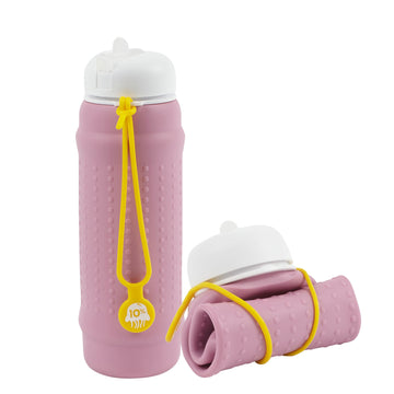 Pink Lilac, White + Yellow, Collapsible Bottle