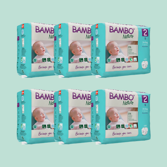 Bambo Nature Eco Nappies Size 2 S - Bulk - Hello Charlie