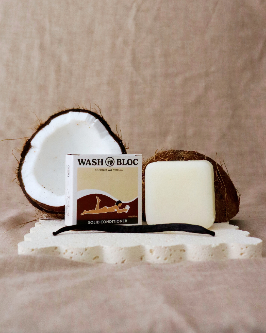 Conditioner Bloc with Coconut & Vanilla