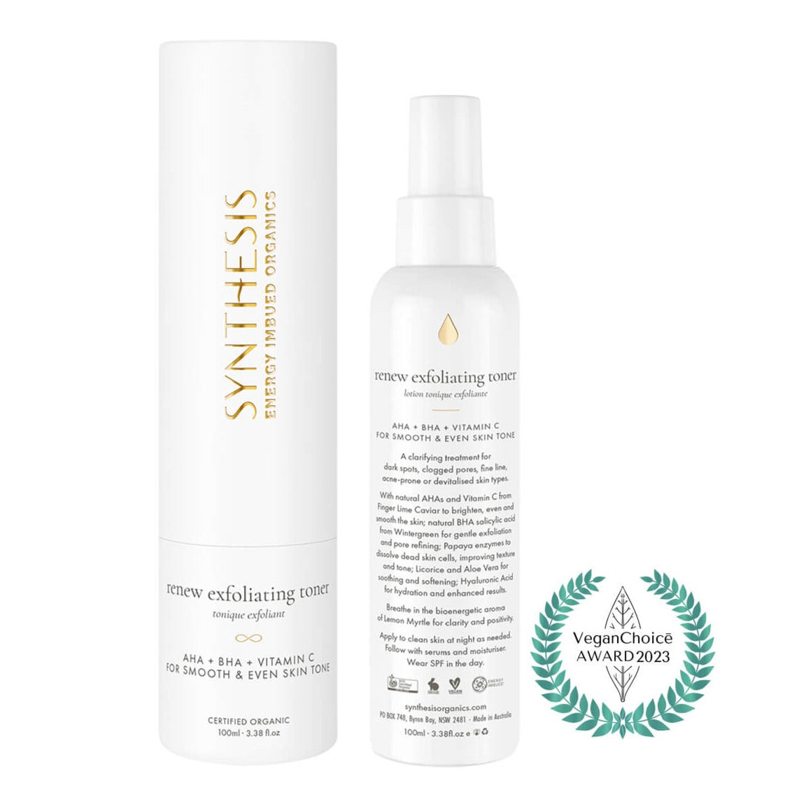 Renew Exfoliating Toner Other Synthesis Organics