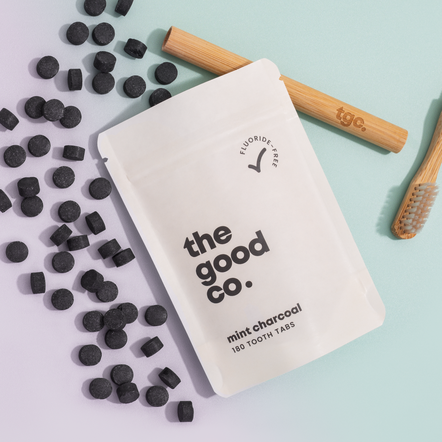 Mint Charcoal Refill Packs - The Good Company