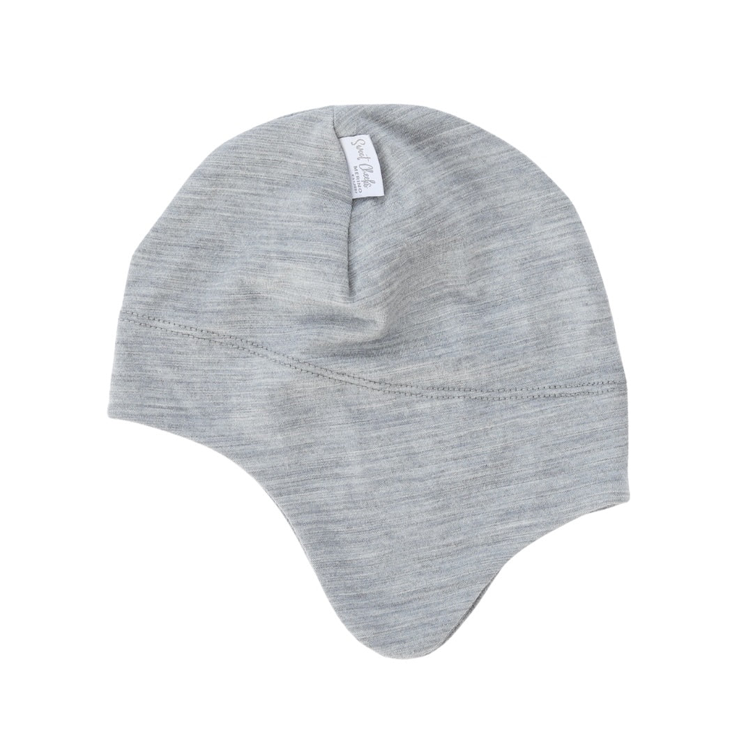 Snug Merino Beanie | Grey Marle