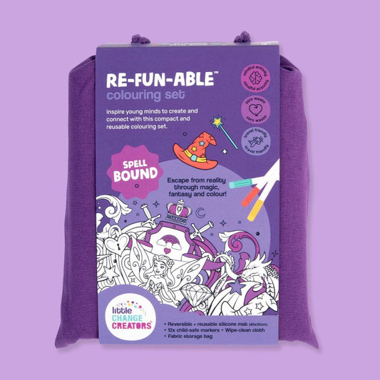 SPELLBOUND Re-FUN-able™ Colouring Set