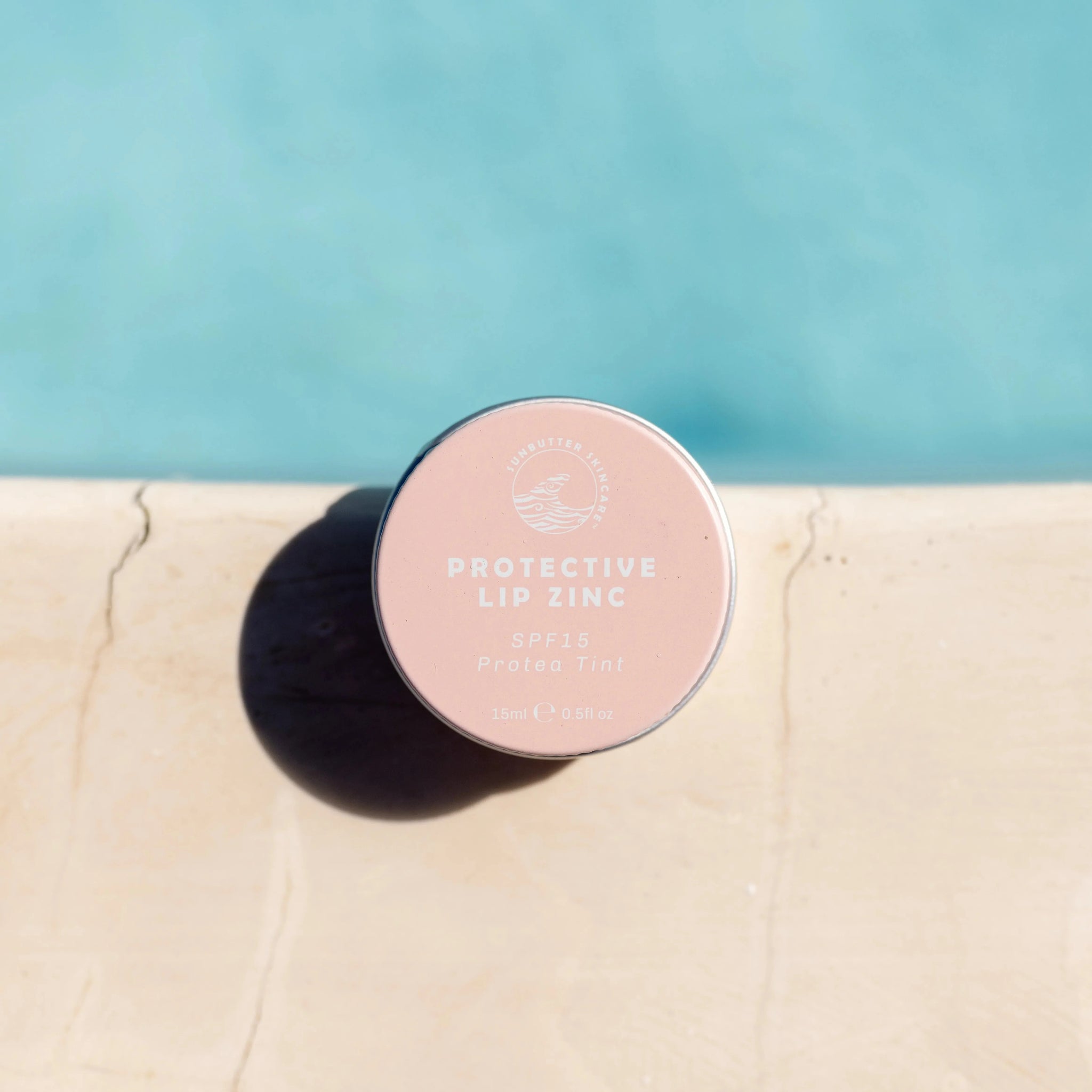 SPF15 Protective Lip Zinc - Protea Tint SunButter Skincare 