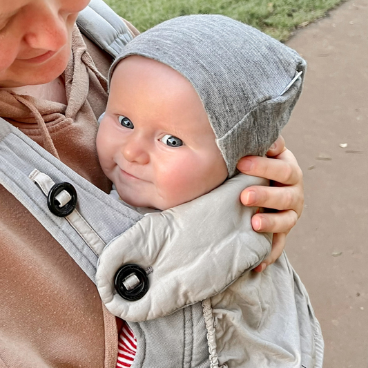 Baby Merino Beanie | Grey Marle