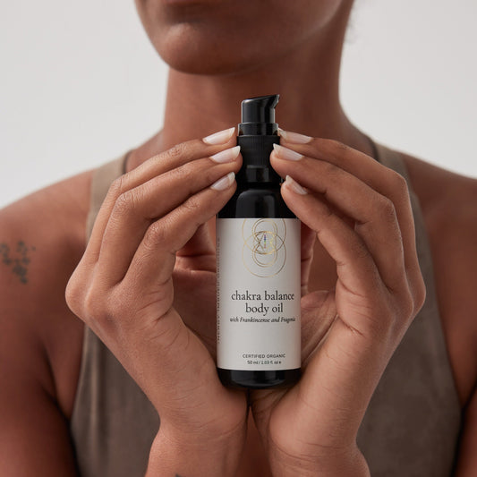 Chakra Balance Body Oil Other Synthesis Organics