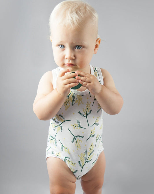 Wattle Baby Singlet Bodysuit Kit & Cradle