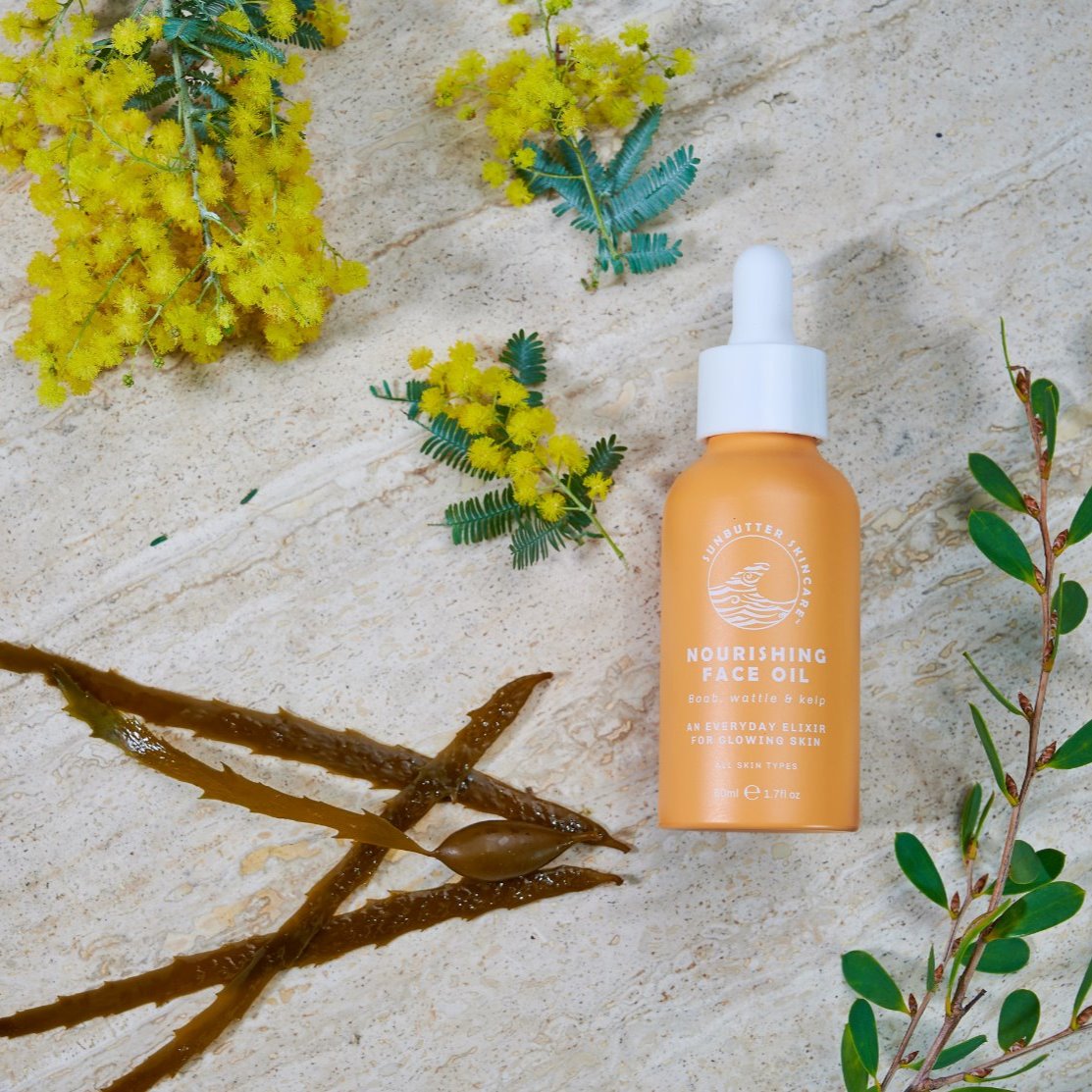 Face Oil Boab, Wattle & Kelp Skin Care SunButter Skincare 