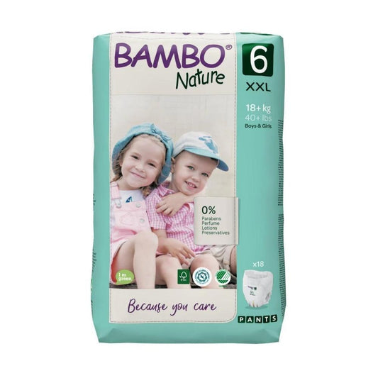 Bambo Nature Eco Training Pants Size 6 XXL - Pack - Hello Charlie