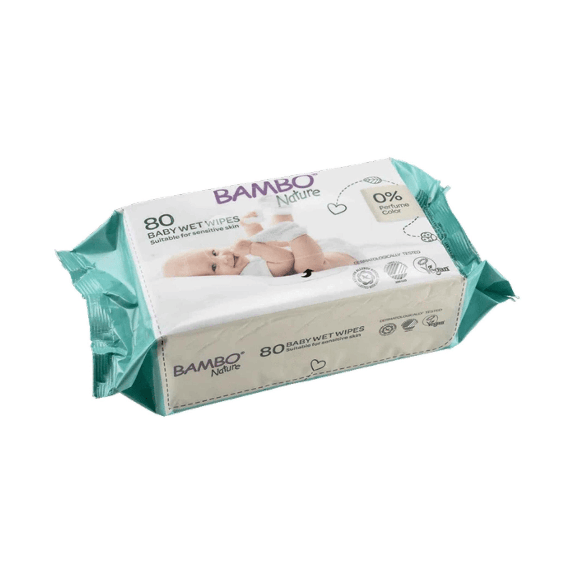 Bambo Nature Fragrance Free Baby Wipes - Bulk Buy - 12 Packs - Hello Charlie