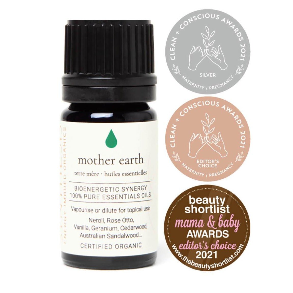 Mother Earth Essential Oil Synergy - 5ml - Synthesis Organics