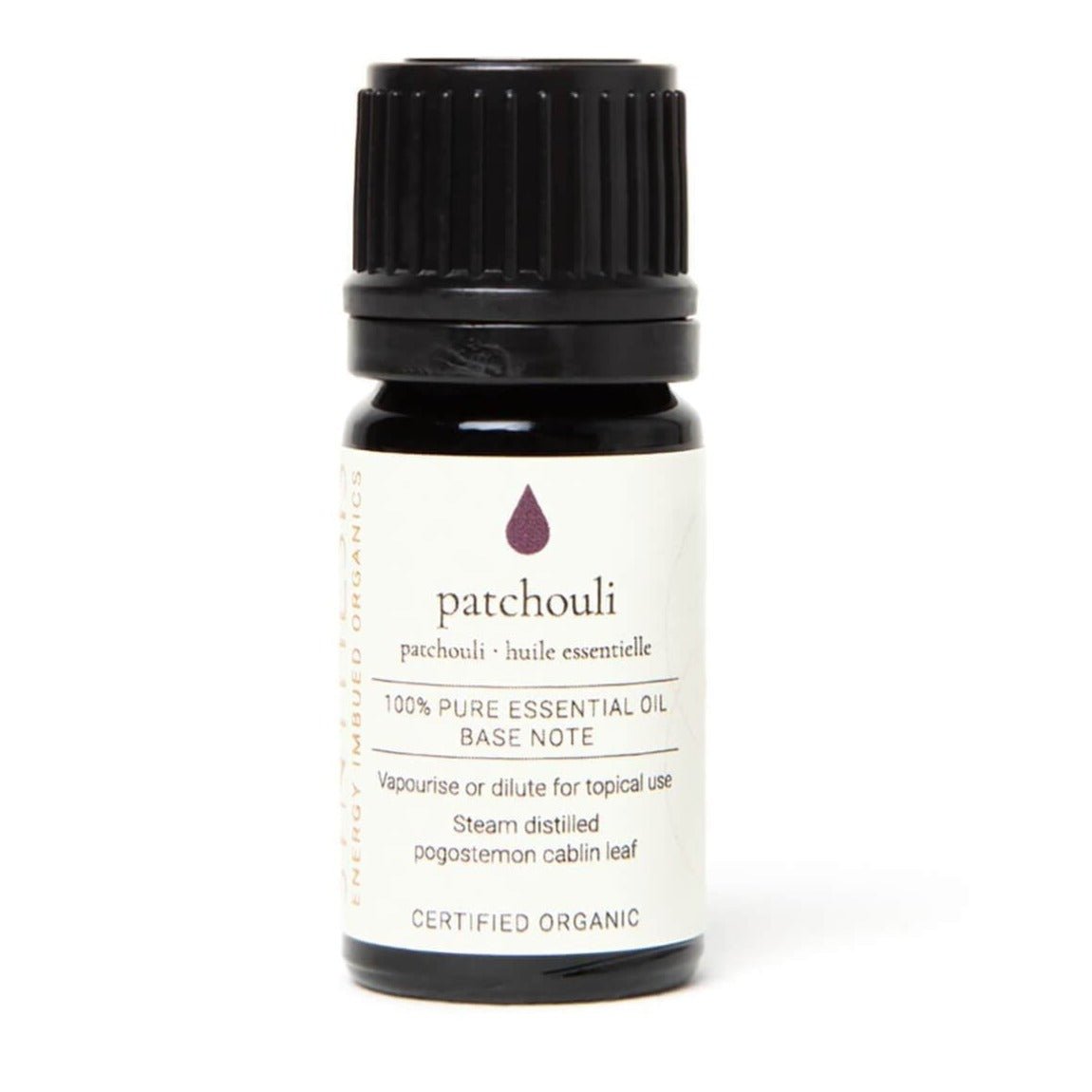 Patchouli Certified Organic Essential Oil - 5ml - Synthesis Organics