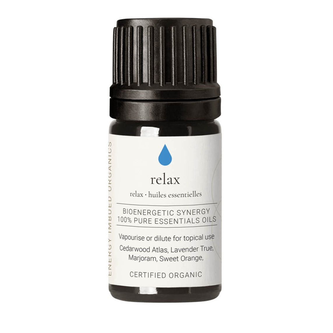 Relax Essential Oil Synergy aroma Synthesis Organics