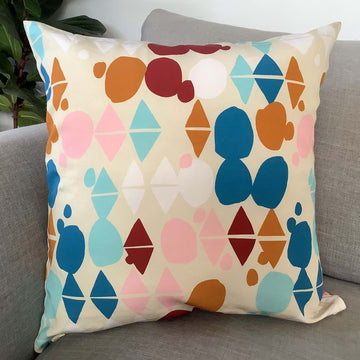 Organic Geometrics Cushion Cover