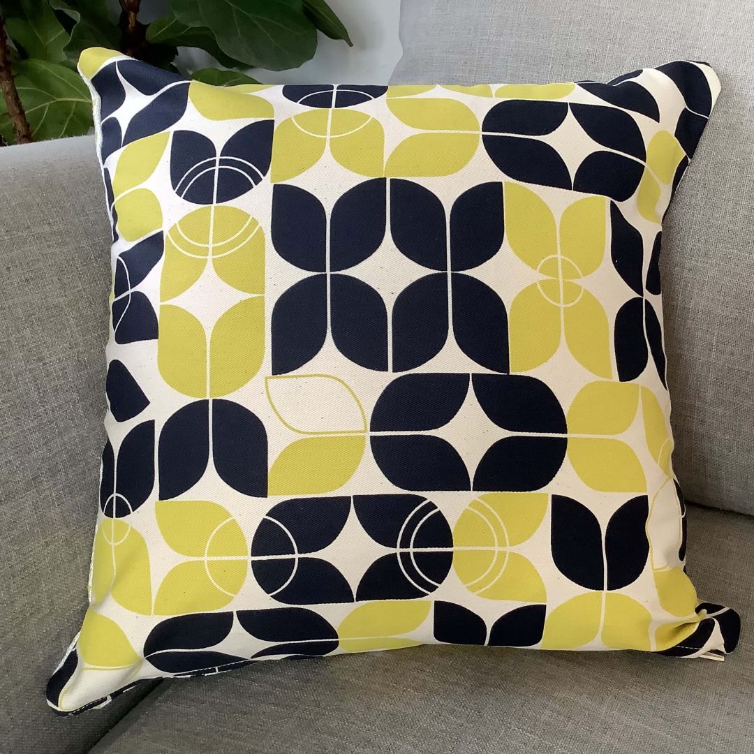 Arches and Triangles Cushion Cover